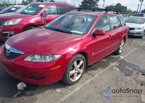 2005 Mazda Mazda6 S Grand Touring из США, поврежденный, VIN 1YVHP82D255M75277